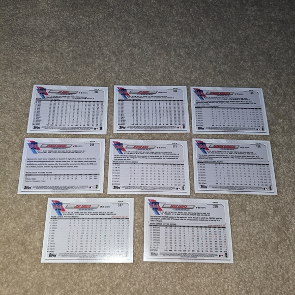 2021 Topps Philadelphia Phillies lot of 8 - Picture 4 of 7